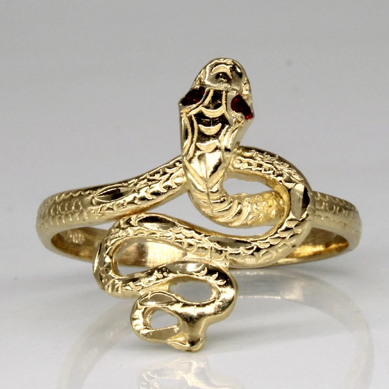Premium Diamond Jewelry At Once-In-A-Lifetime Discounts Synthetic Ruby Snake Ring | 0.03ctw | SZ 9 | Premium Diamond Jewelry At Once-In-A-Lifetime Discounts Synthetic Ruby Snake Ring | 0.03ctw | SZ 9 |