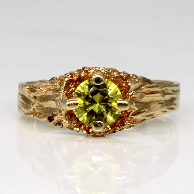 Grab Exquisite Jewelry At The Lowest Prices Synthetic Yellow Sapphire Ring | 0.52ct | SZ 5 | Grab Exquisite Jewelry At The Lowest Prices Synthetic Yellow Sapphire Ring | 0.52ct | SZ 5 |