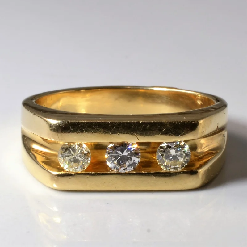 Elegant Jewelry, Affordable Luxury – Shop Now Tension Set Three Stone Diamond Ring | 0.60ctw | SZ 10.75 | Elegant Jewelry, Affordable Luxury – Shop Now Tension Set Three Stone Diamond Ring | 0.60ctw | SZ 10.75 |