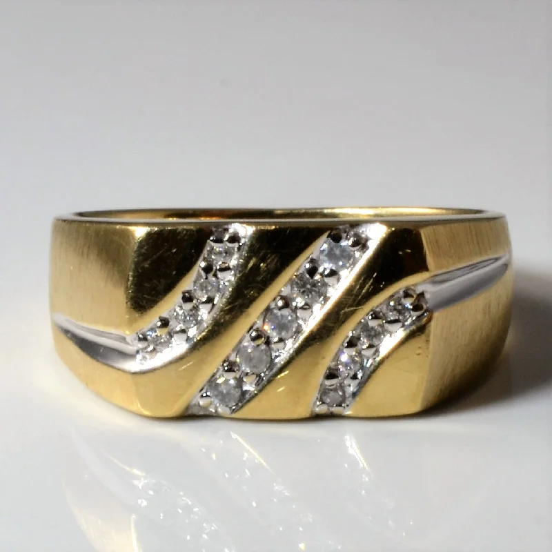 Limited-Time Offer On Elegant Jewelry Pieces Two Tone Diamond Ring | 0.10ctw | SZ 9 | Limited-Time Offer On Elegant Jewelry Pieces Two Tone Diamond Ring | 0.10ctw | SZ 9 |
