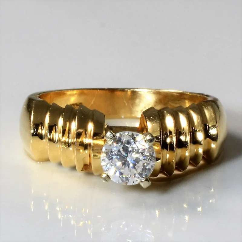 Best Jewelry Deals – Premium Quality At Exclusive Discounts Textured Solitaire Diamond Engagement Ring | 0.42ct | SZ 5.75 | Best Jewelry Deals – Premium Quality At Exclusive Discounts Textured Solitaire Diamond Engagement Ring | 0.42ct | SZ 5.75 |