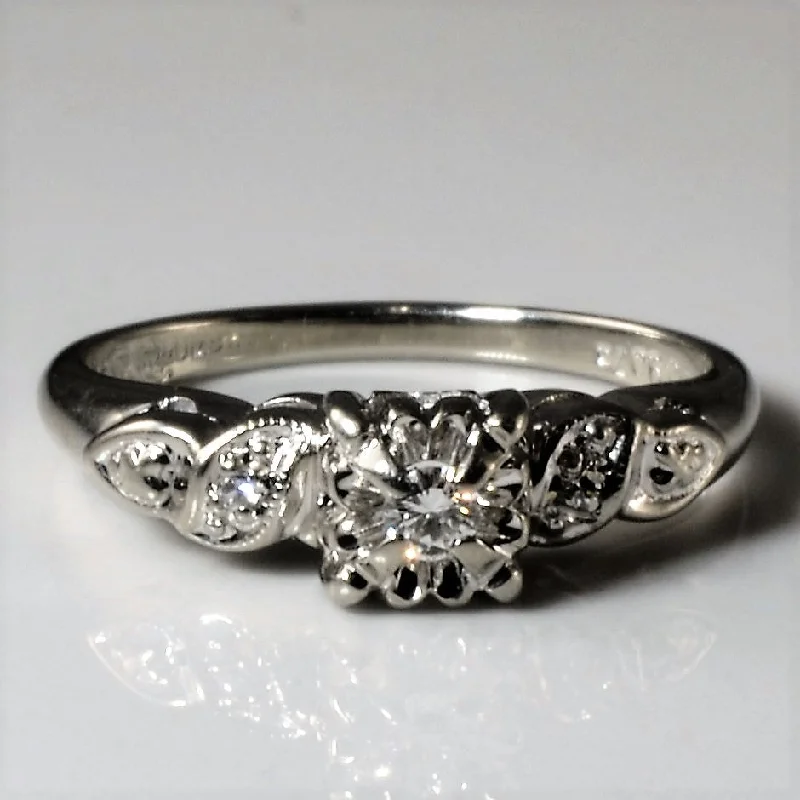 Last Chance To Grab Your Favorite Jewelry At A Discount Three Stone Illusion Diamond Ring | 0.07ctw | SZ 5.75 | Last Chance To Grab Your Favorite Jewelry At A Discount Three Stone Illusion Diamond Ring | 0.07ctw | SZ 5.75 |