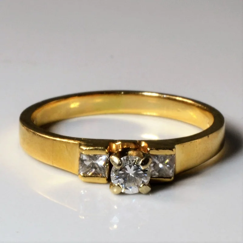 Sparkle On A Budget – Fine Jewelry For Less Three Stone Diamond Ring | 0.40ctw | SZ 8.25 | Sparkle On A Budget – Fine Jewelry For Less Three Stone Diamond Ring | 0.40ctw | SZ 8.25 |