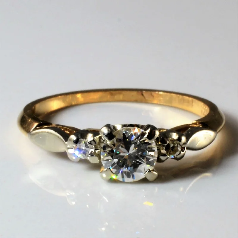 Shop Fine Jewelry With Exclusive Savings Mid Century Three Stone Diamond Ring | 0.50ctw | SZ 6 | Shop Fine Jewelry With Exclusive Savings Mid Century Three Stone Diamond Ring | 0.50ctw | SZ 6 |