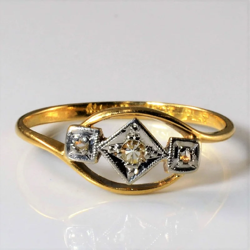 Celebrate With Sparkle – Jewelry Sale Now Live Early 1900s Diamond Bypass Ring | 0.04ctw | SZ 6.75 | Celebrate With Sparkle – Jewelry Sale Now Live Early 1900s Diamond Bypass Ring | 0.04ctw | SZ 6.75 |