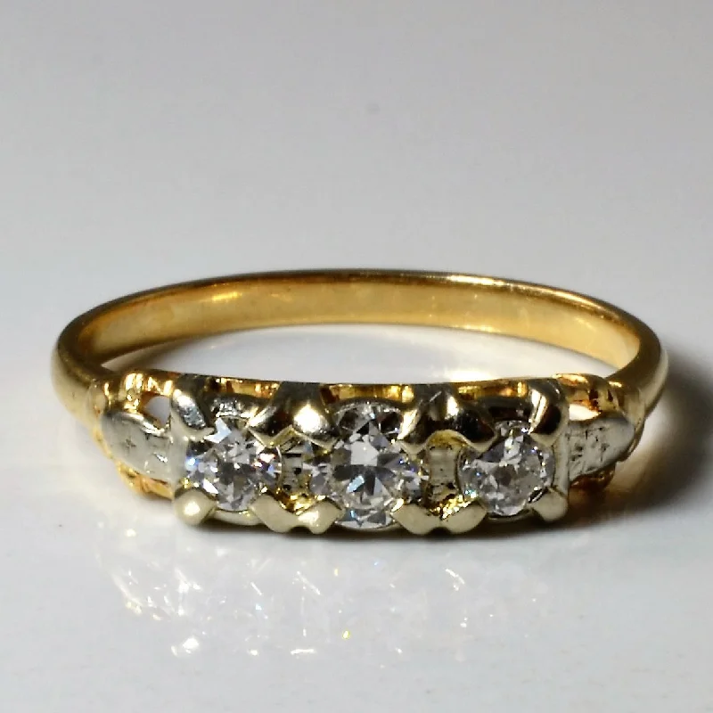 Exclusive Jewelry Bundles At Discounted Rates Two Tone Three Stone Diamond Band | 0.42ctw | SZ 8.25 | Exclusive Jewelry Bundles At Discounted Rates Two Tone Three Stone Diamond Band | 0.42ctw | SZ 8.25 |