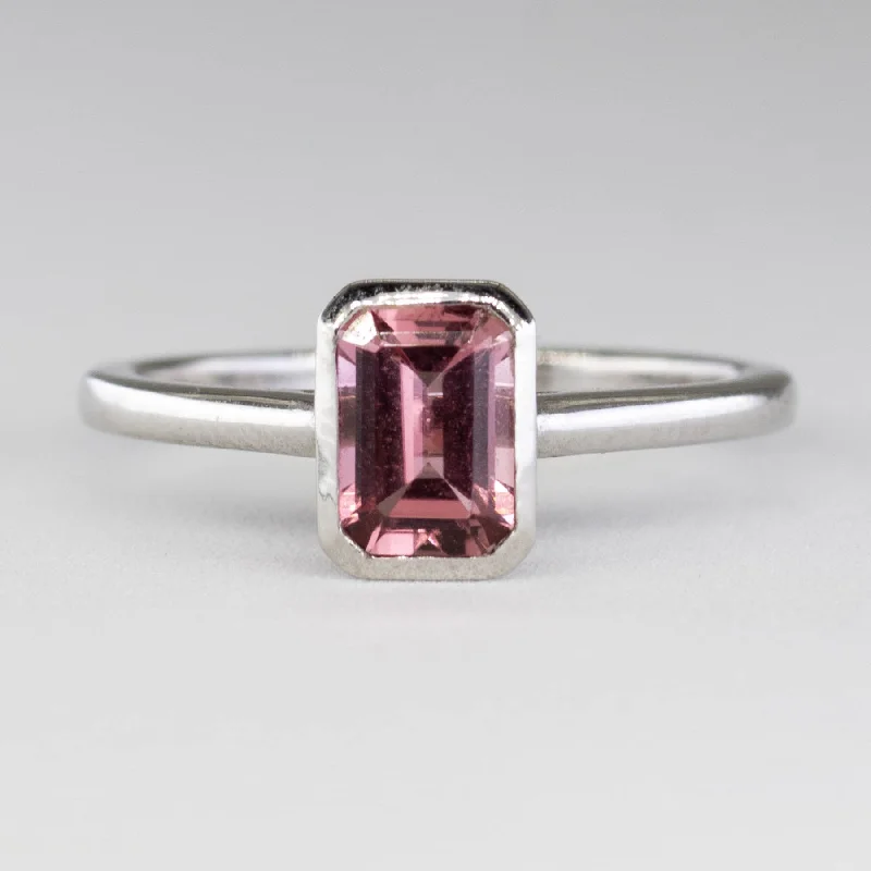 Exclusive Jewelry Bundles At Discounted Prices '100 Ways' Bezel Set Pink Tourmaline Ring | 1.10ct | SZ 6.5 |