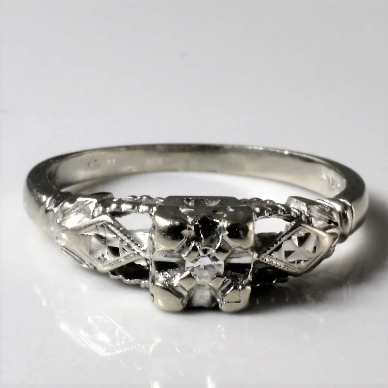 Exclusive Jewelry Offers – Sparkle For Less Mid Century Diamond Ring | 0.02ct | SZ 4.75 | Exclusive Jewelry Offers – Sparkle For Less Mid Century Diamond Ring | 0.02ct | SZ 4.75 |