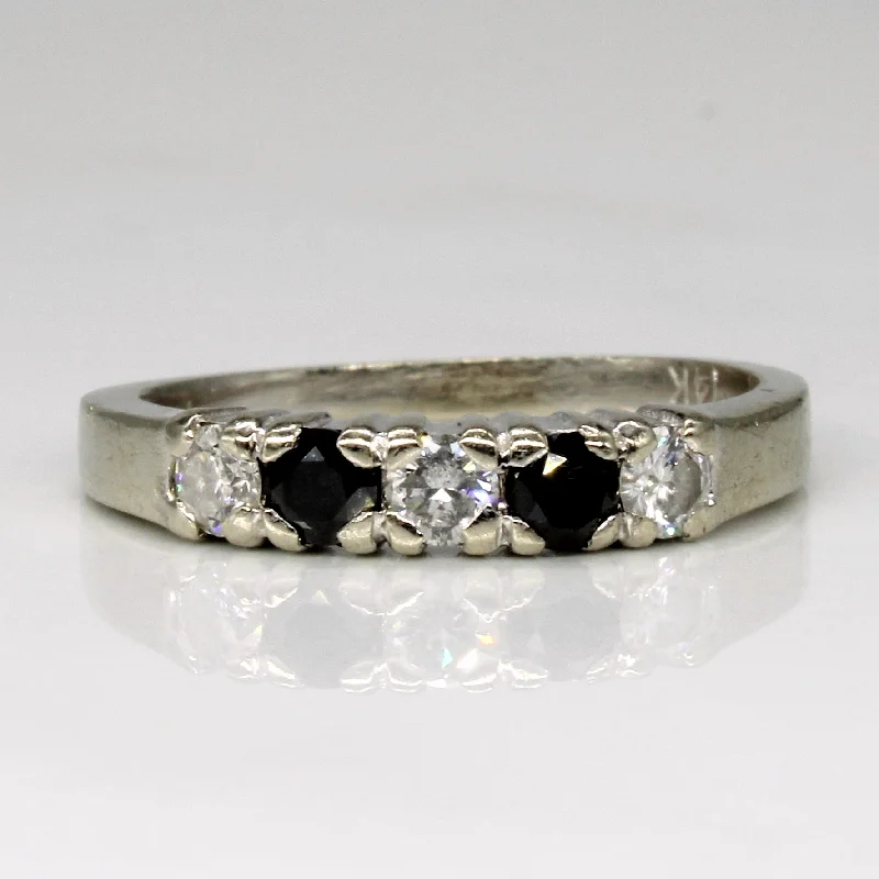 Get Your Favorite Jewelry At The Best Price Black & White Diamond Band | 0.26ctw, 0.18ctw | SZ 6.25 | Get Your Favorite Jewelry At The Best Price Black & White Diamond Band | 0.26ctw, 0.18ctw | SZ 6.25 |