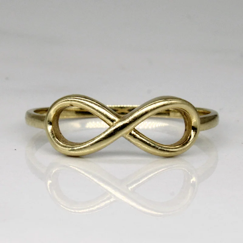 Trending Jewelry Styles Now At Limited-Time Discounts Yellow Gold Infinity Ring | SZ 7.75 | Trending Jewelry Styles Now At Limited-Time Discounts Yellow Gold Infinity Ring | SZ 7.75 |