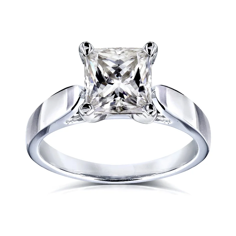 Don't Miss These Dazzling Jewelry Discounts 1.5ct Princess Moissanite Solitaire Ring Don't Miss These Dazzling Jewelry Discounts 1.5ct Princess Moissanite Solitaire Ring