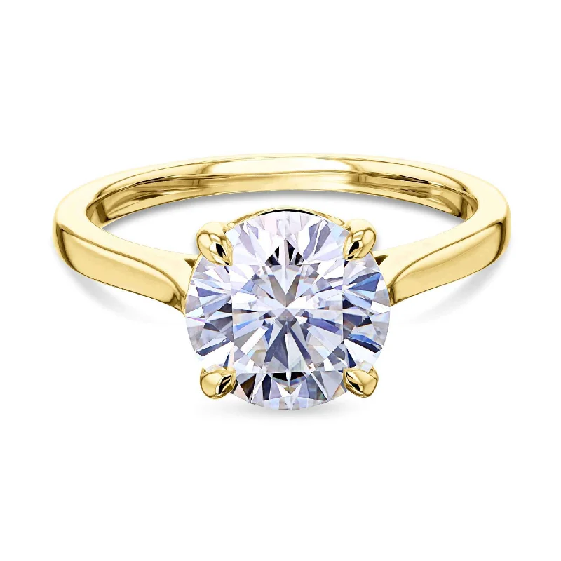 Elegant Jewelry Styles At Budget-Friendly Prices 1.9ct Round Moissanite Solitaire Ring Elegant Jewelry Styles At Budget-Friendly Prices 1.9ct Round Moissanite Solitaire Ring
