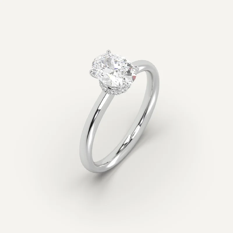 Stunning Jewelry Pieces At The Lowest Prices Ever 1 carat Oval Cut Diamond Ring