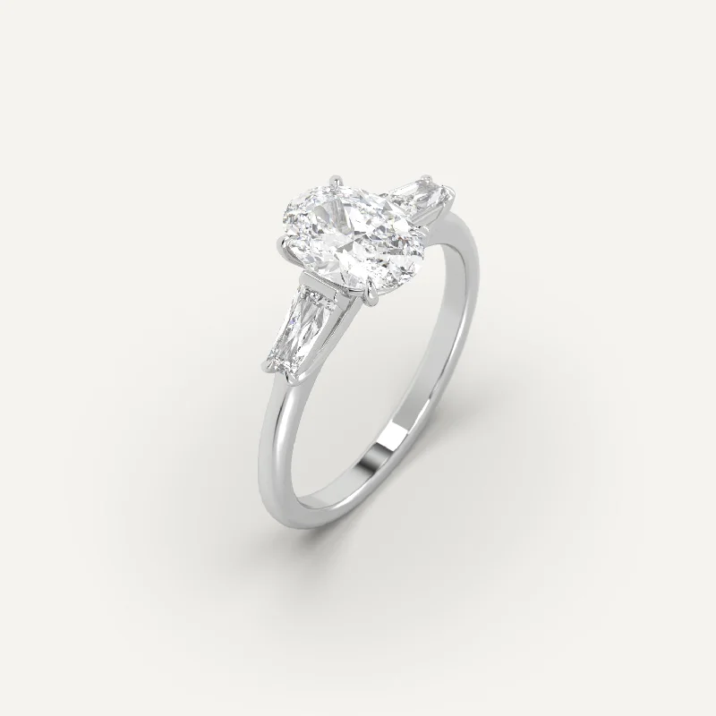 Huge Savings On Timeless Jewelry Collections 1 carat Oval Cut Diamond Ring