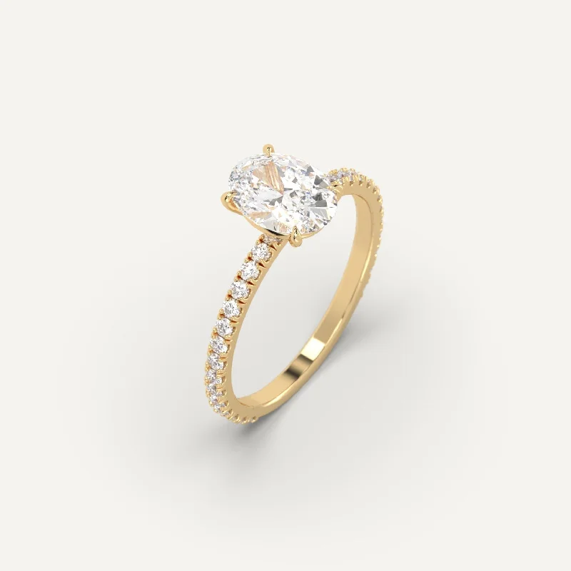 The Biggest Jewelry Sale Of The Year Is Here 1 carat Oval Cut Diamond Ring