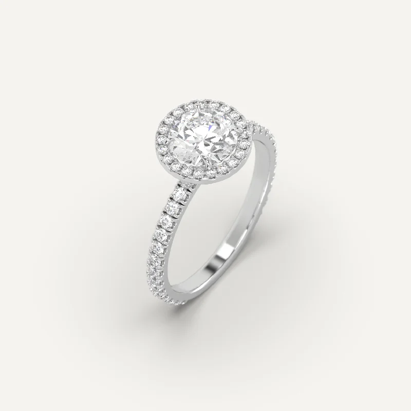 Buy More, Save More On Stunning Jewelry Designs 1 carat Round Cut Diamond Ring