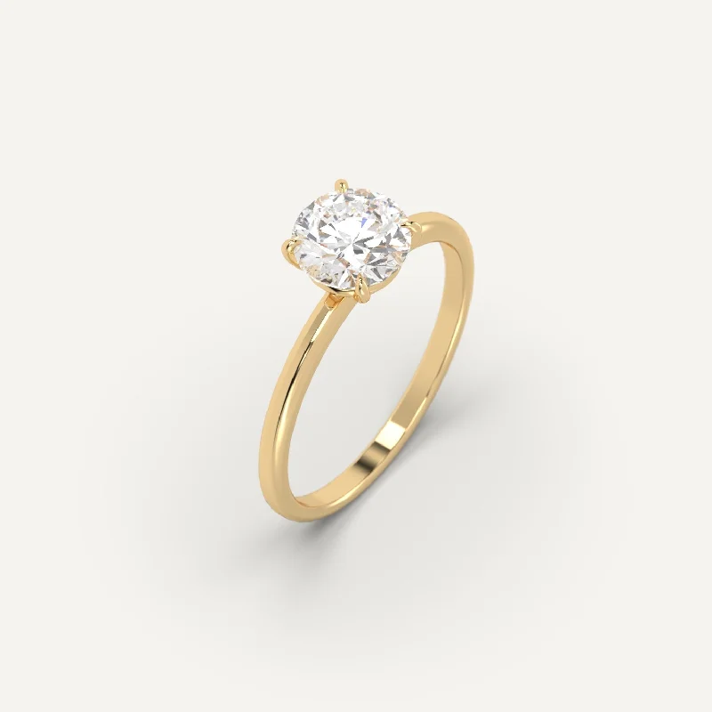 Jewelry Clearance Sale – Final Reductions 1 carat Round Cut Diamond Ring