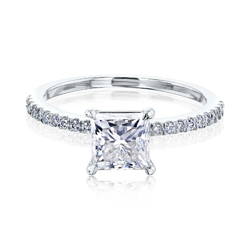 Exclusive Jewelry Sale – Grab Timeless Pieces Now 0.9ct Princess Petite Ring