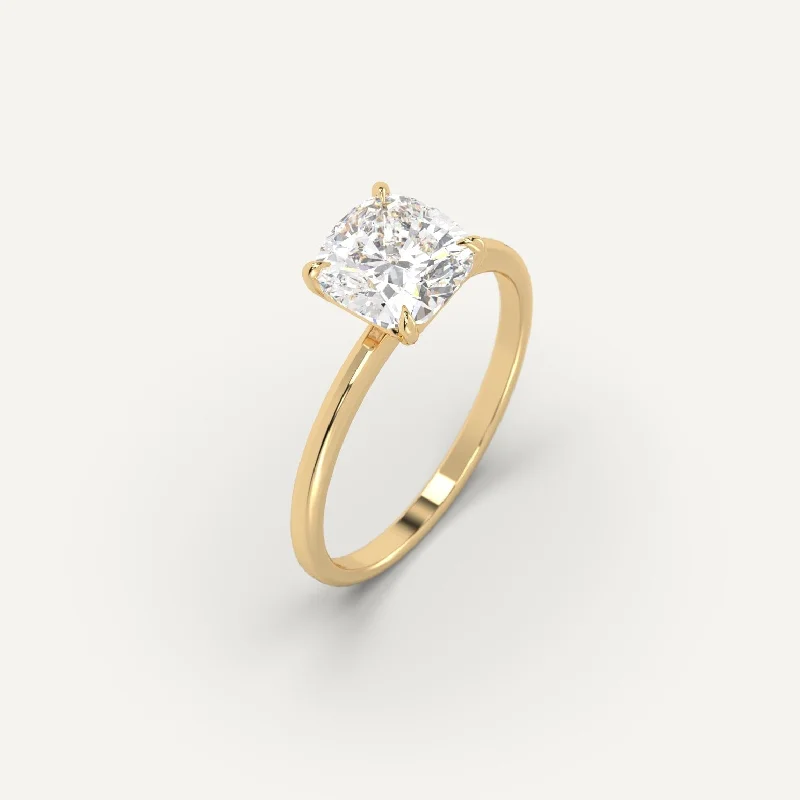 Shop Stylish Jewelry Now And Save Big 2 carat Cushion Cut Diamond Ring