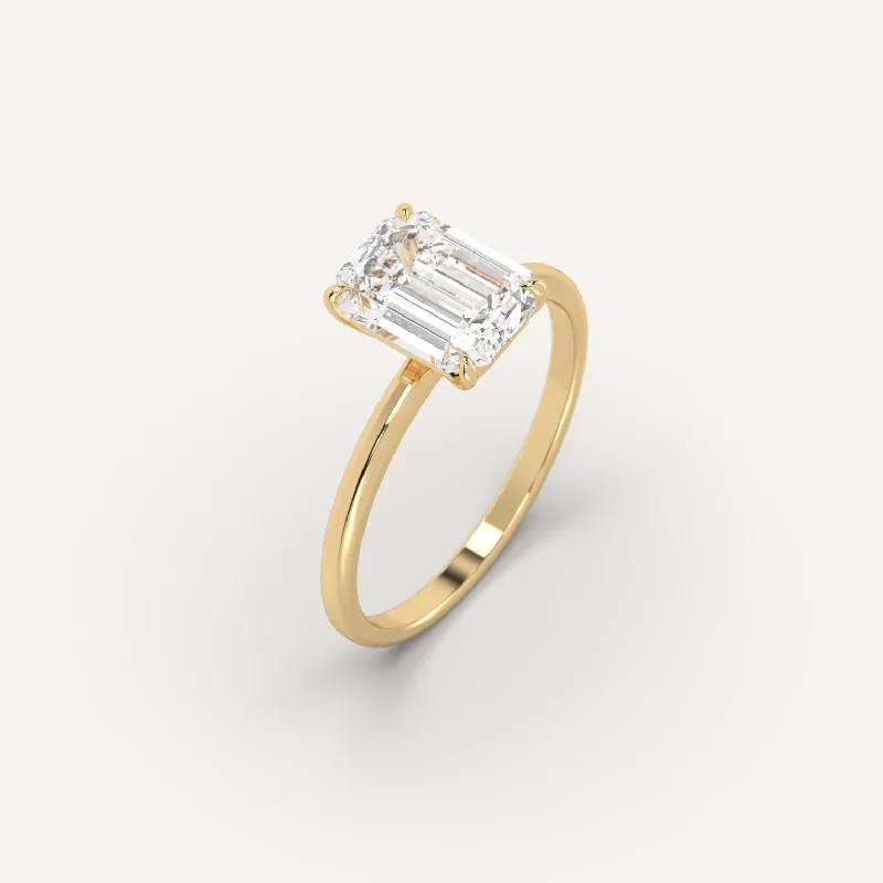 Flash Sale On Stunning Jewelry – Don't Miss Out 2 carat Emerald Cut Diamond Ring