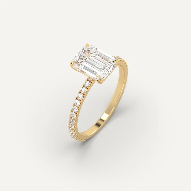 Exclusive Jewelry Sale Event – Shop Now 2 carat Emerald Cut Diamond Ring