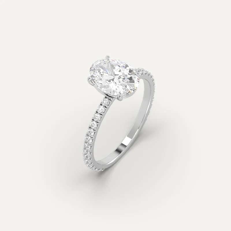 Your Dream Jewelry At Dream Prices 2 carat Oval Cut Diamond Ring