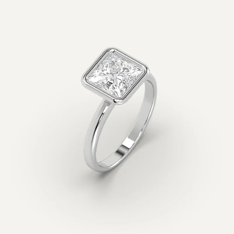 Upgrade Your Jewelry Collection For Less 2 carat Princess Cut Diamond Ring