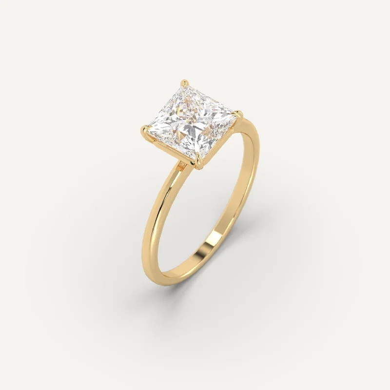 Exclusive Gemstone Jewelry At Special Prices 2 carat Princess Cut Diamond Ring