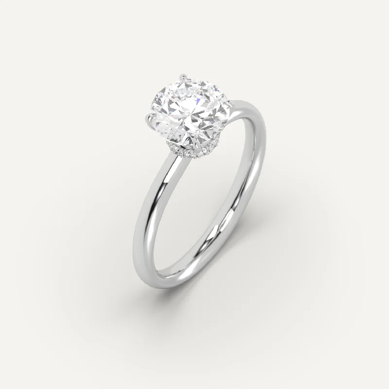 Limited-Time Jewelry Discounts – Shine Without The Splurge 2 carat Round Cut Diamond Ring