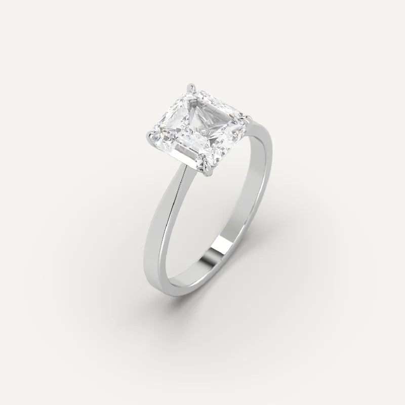 Limited-Stock Jewelry Sale – Shop Before It's Gone 3 carat Asscher Cut Diamond Ring