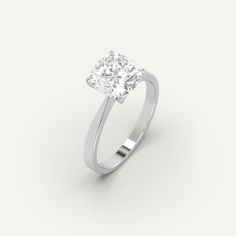 Stunning Jewelry Pieces At The Lowest Prices Ever 3 carat Cushion Cut Diamond Ring