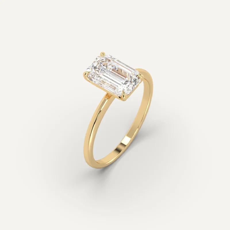 Premium Jewelry Now Available At Special Discounts 3 carat Emerald Cut Diamond Ring