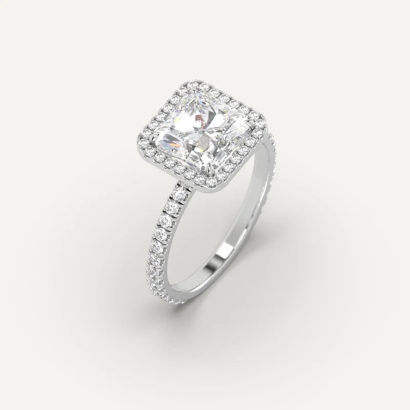 Exclusive Jewelry Bundles At Discounted Rates 3 carat Radiant Cut Diamond Ring