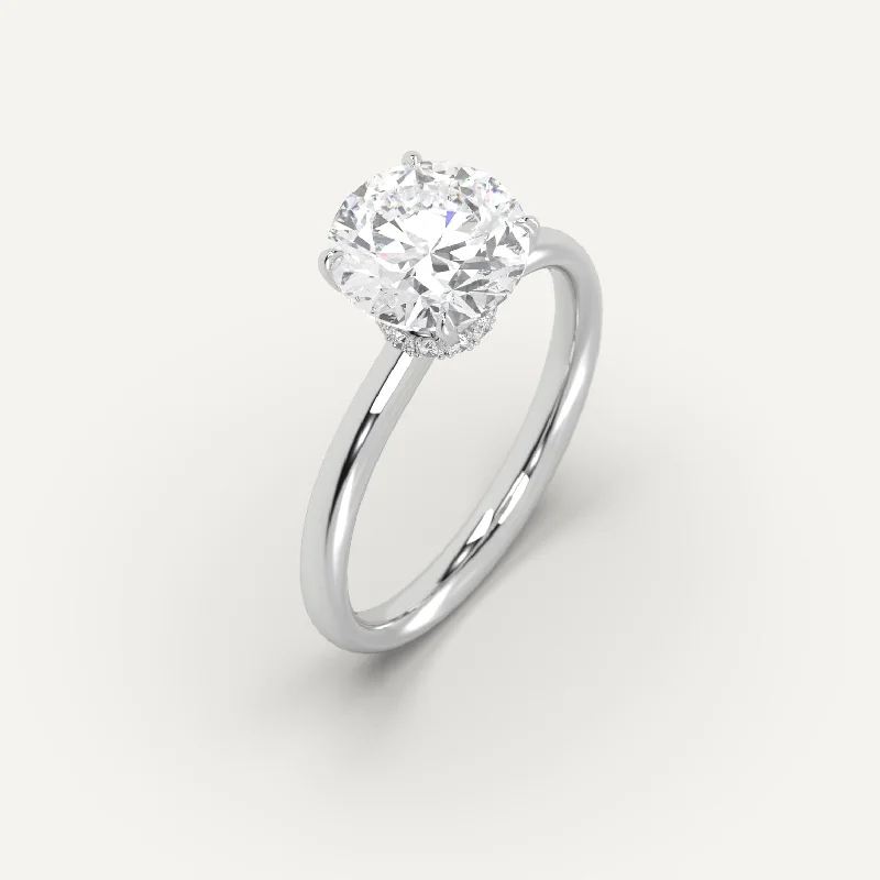 Trending Jewelry Now At Unbeatable Prices 3 carat Round Cut Diamond Ring