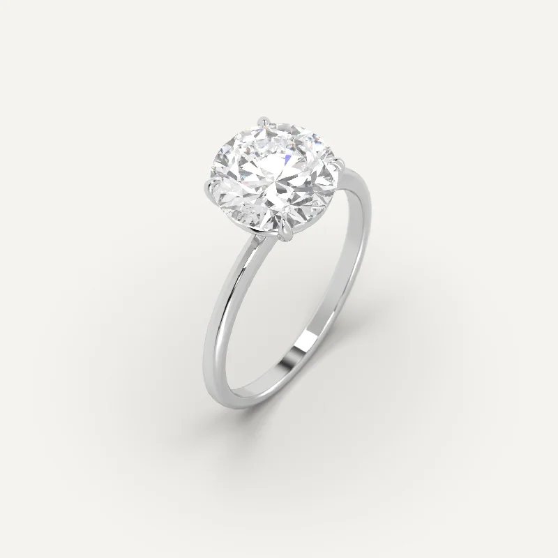 Fine Jewelry, Limited-Time Offers Available 3 carat Round Cut Diamond Ring
