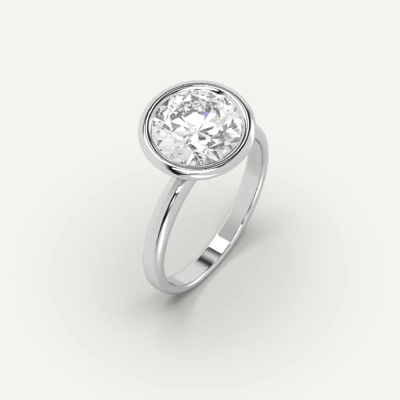 Trending Jewelry Now At Unbeatable Prices 3 carat Round Cut Diamond Ring