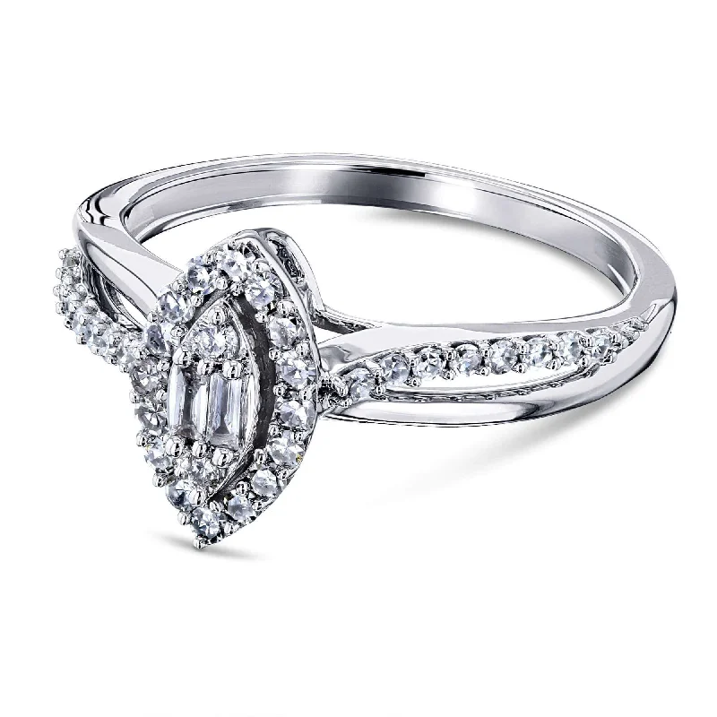 Holiday Jewelry Sale – Perfect Gifts At The Best Prices Diamond Marquise Shape Cluster 10k White Gold Ring Holiday Jewelry Sale – Perfect Gifts At The Best Prices Diamond Marquise Shape Cluster 10k White Gold Ring