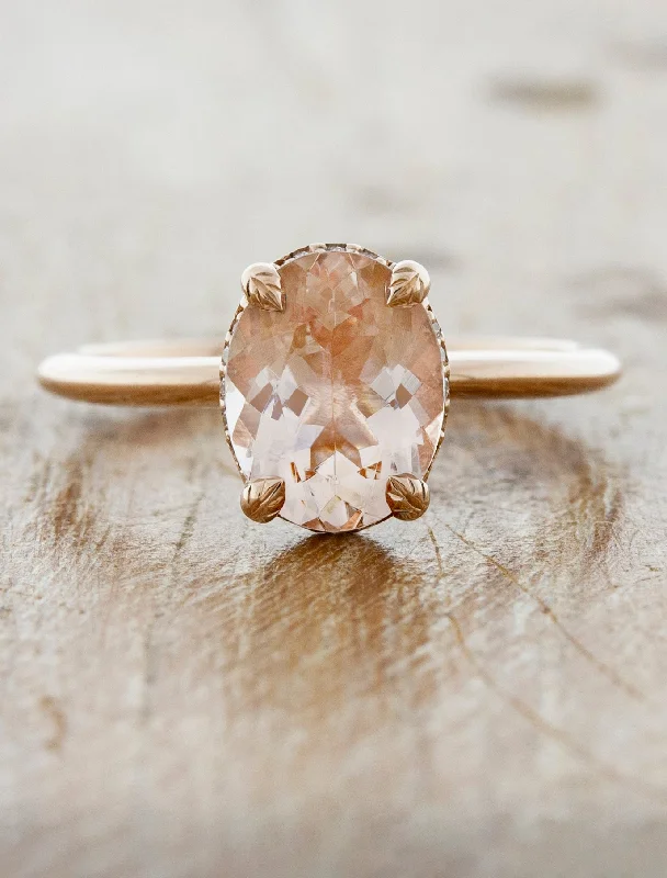 Luxury Handcrafted Jewelry For Elegant Looks Isabella - Morganite