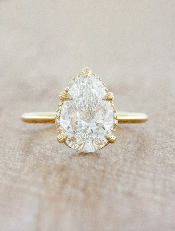 Customized Silver Jewelry For Unique Style Isabella - Pear