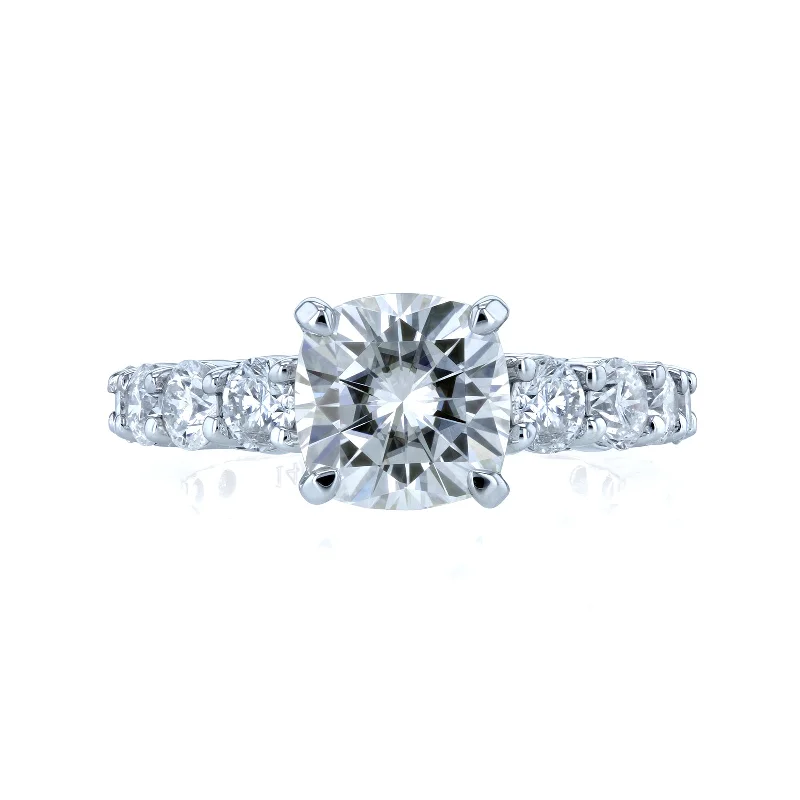 Buy More, Save More On Stunning Jewelry Pieces Lavish Cushion Engagement Ring