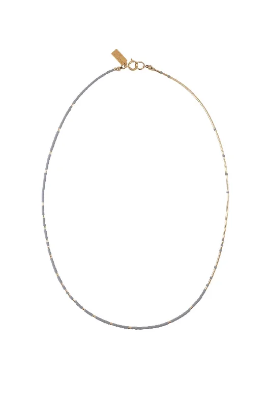 Buy More, Save More On Stunning Jewelry Pieces Arche Necklace In Mist