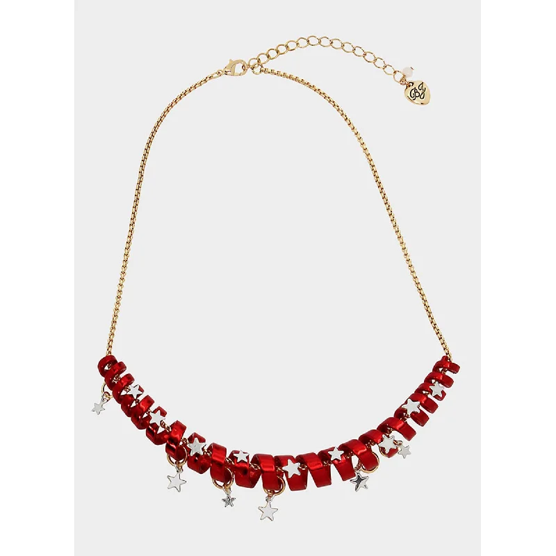 Shop Elegant Jewelry At Unbeatable Prices Betseys Holiday Coil Necklace Red