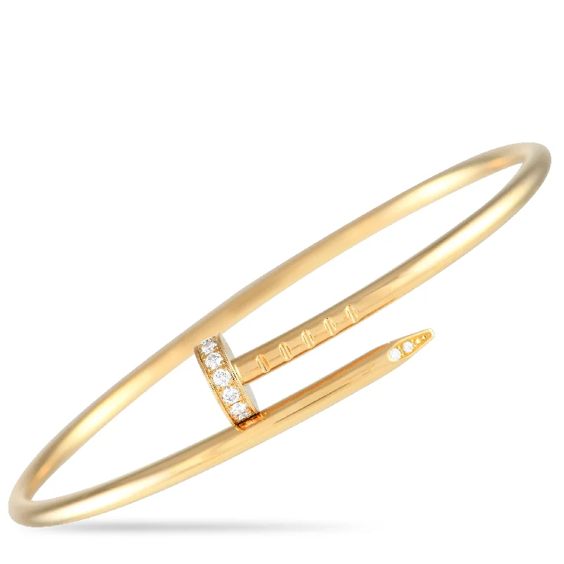 Premium Jewelry At Special Low Prices For A Limited Time Cartier Just un Clou 18K Yellow Gold 0.18ct Diamond Bracelet CA05-101024 Premium Jewelry At Special Low Prices For A Limited Time Cartier Just un Clou 18K Yellow Gold 0.18ct Diamond Bracelet CA05-101024