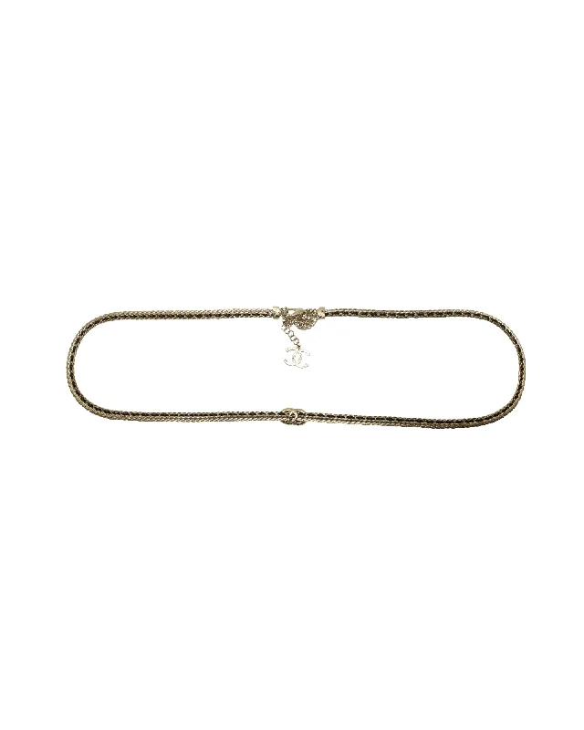 Sparkle More For Less – Jewelry Sale Happening Now Chanel Interlocking Logo Chain Belt in Gold Metal Sparkle More For Less – Jewelry Sale Happening Now Chanel Interlocking Logo Chain Belt in Gold Metal