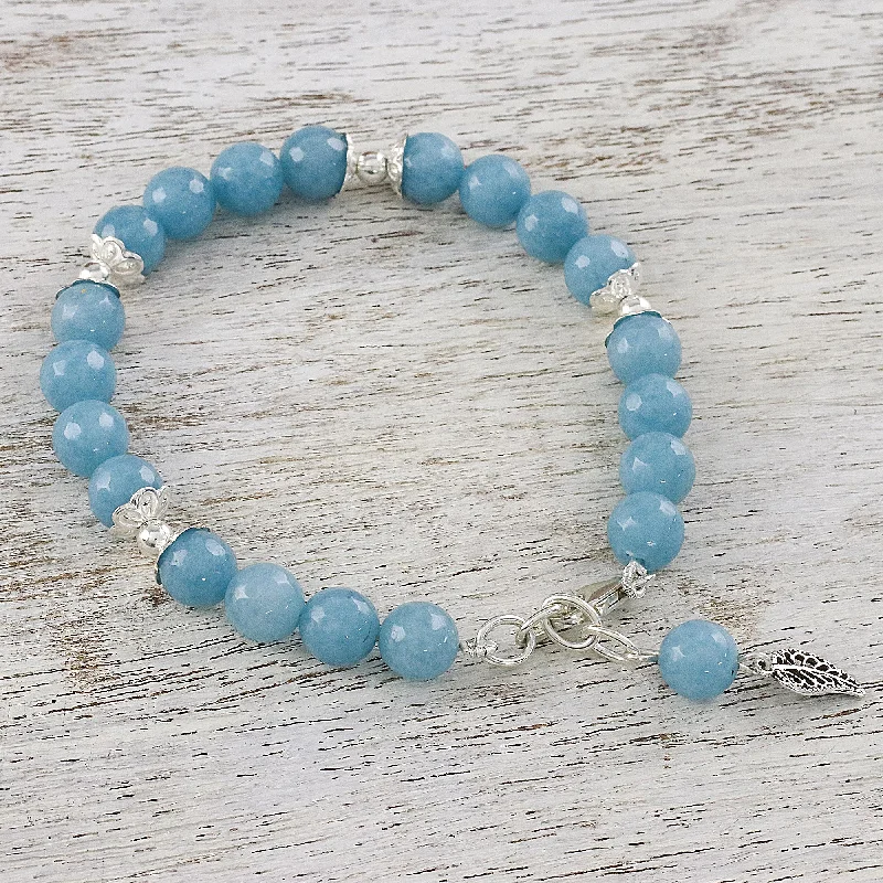 Elegant Jewelry, Exclusive Prices – Shop Now Gentle Sky Light Blue Chalcedony Sterling Silver Gentle Sky Bracelet Elegant Jewelry, Exclusive Prices – Shop Now Gentle Sky Light Blue Chalcedony Sterling Silver Gentle Sky Bracelet