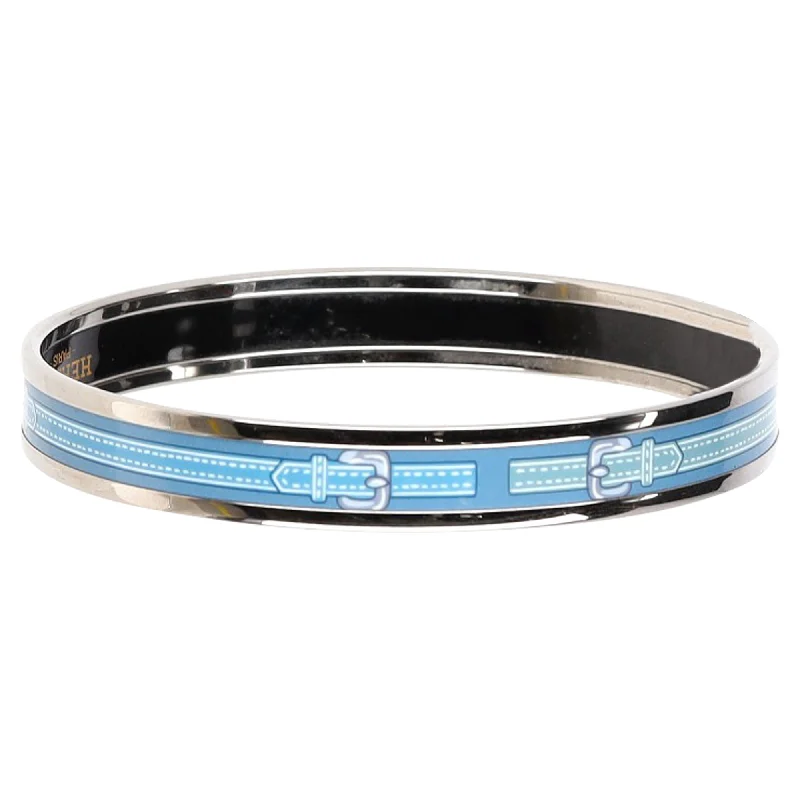 Handcrafted Jewelry Sale – Unique Designs At Low Prices Hermès Bangle in Blue Silver Metal Handcrafted Jewelry Sale – Unique Designs At Low Prices Hermès Bangle in Blue Silver Metal