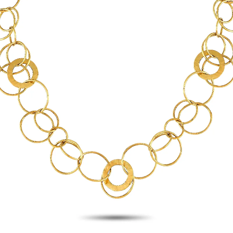 Luxury Jewelry At Unbeatable Discounts Ippolita 18K Yellow Gold Link Necklace MF25-012324 Luxury Jewelry At Unbeatable Discounts Ippolita 18K Yellow Gold Link Necklace MF25-012324