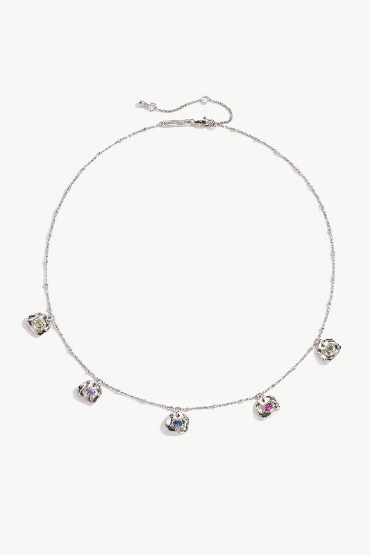 Stunning Jewelry At Even More Stunning Prices Iris Silver Radiant Reverie Gemstone Necklace Stunning Jewelry At Even More Stunning Prices Iris Silver Radiant Reverie Gemstone Necklace