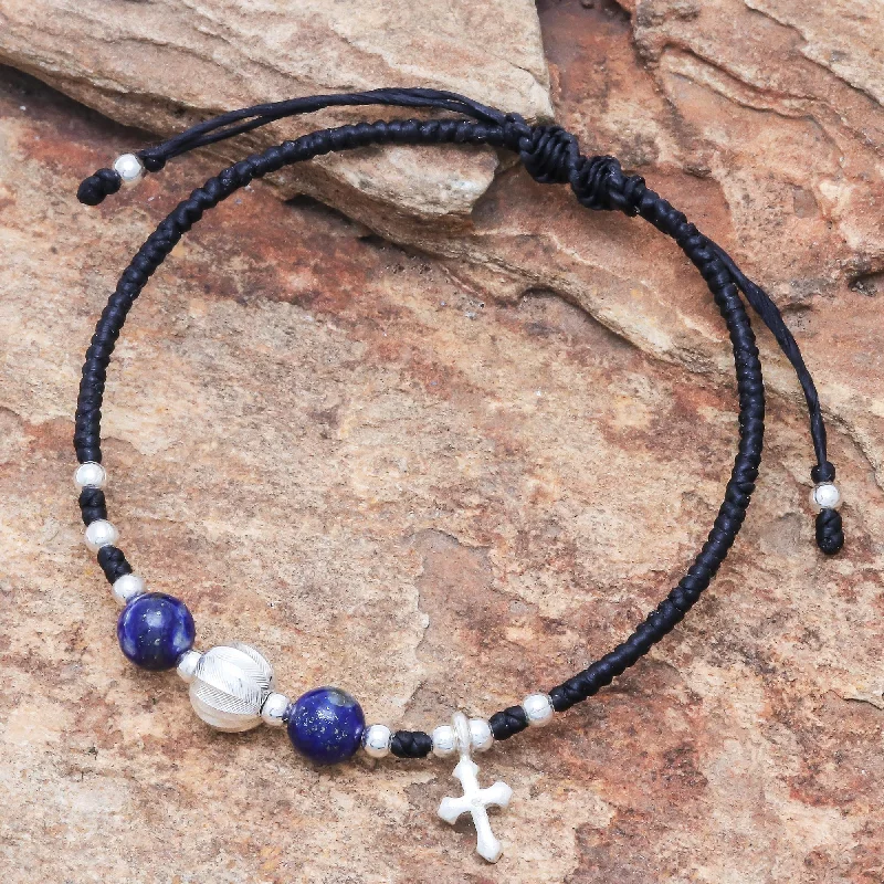 Seasonal Jewelry Deals – Elevate Your Style Joyful Faith Lapis Lazuli Beaded Bracelet from Thafiland Seasonal Jewelry Deals – Elevate Your Style Joyful Faith Lapis Lazuli Beaded Bracelet from Thafiland