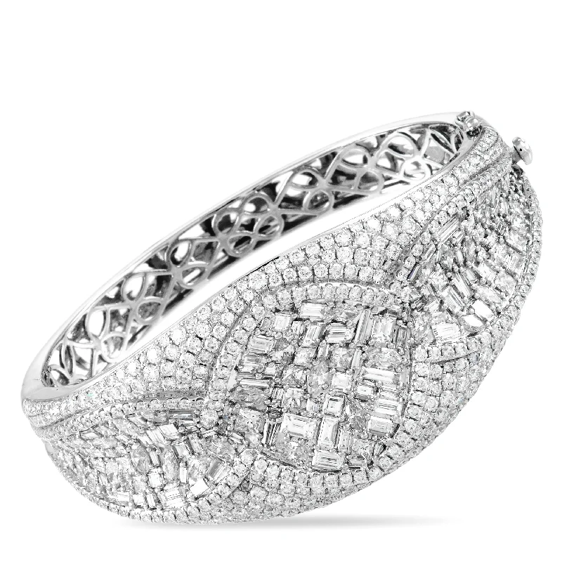 Affordable Elegance – Special Jewelry Sale Now Live LB Exclusive 18K White Gold 15.41ct Diamond Bracelet ALB-15544 Affordable Elegance – Special Jewelry Sale Now Live LB Exclusive 18K White Gold 15.41ct Diamond Bracelet ALB-15544